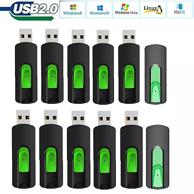 32GB 64GB Lot USB 2.0 Pen Thumb Drive Memory Stick Flash Drive Storage USB Stick • $7.59