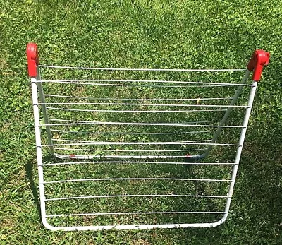 Adjustable Small Metal Clothes Drying Rack - About 26  X 26  • $7.89