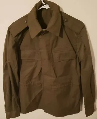 Original Vintage Czech Field Jacket M85 Military Olive Green Military NEW Small  • $13.99