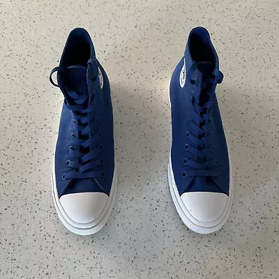 Converse Chuck Taylor All Star II Hi Top (Blue - US M10) • $59