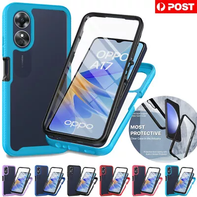 360 Full Body Case For OPPO A16S A17 A54 A57 A78 Reno8 Lite Screen Protect Cover • $14.99