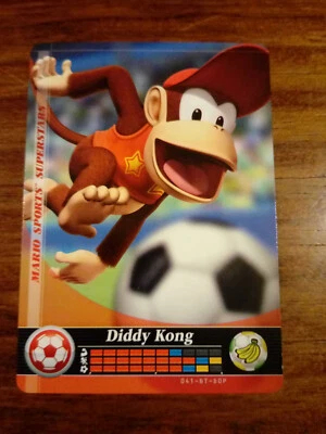 $2 • Buy Mario Sports Superstars Amiibo Card Diddy Kong Soccer