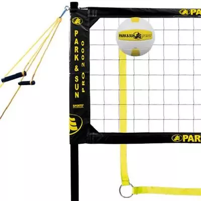 Park & Sun Sports Spec-Pro-BK Outdoor Volleyball Net Post Black • $194.99