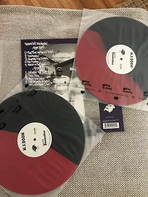 MF Doom Operation: Doomsday Split Black & Red Vinyl Immediately Sold Out In Secs • $350