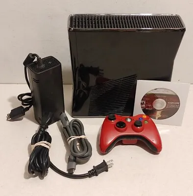 $69.99 • Buy Microsoft Xbox 360 S Slim 60GB 1439 Console Controller + Resident Evil 5 Bundle