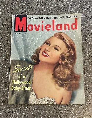 Movieland Magazine May 1949 Rita Hayworth Little Women Ad Bob Hope Frank Sinatra • $59.99