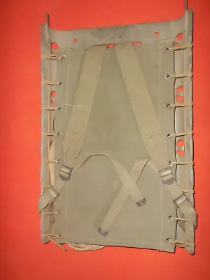  U.S.ARMY : WWII Packboard - Wood Pack Frame -- U.S. Army--Never Used.  -- • $169.99