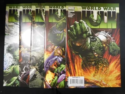 World War Hulk 1-5 Marvel Comic Set Complete Pak Romita David Janson 2007 Vf/nm • $25