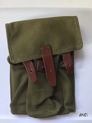 Mag Ammo Pouch 7.62X39 5.45x39 Canvas Magazine Romanian Soviet 3-cell Surplus • $24.99