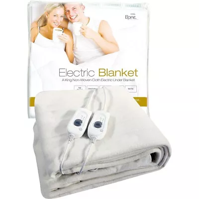 Electric Blanket Heated Under Blanket 3Heat Settings Single - Double - King Size • £17.89