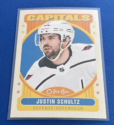 2021-22 O-Pee-Chee - Retro #205 Justin Schultz Washington Capitals • $1.55