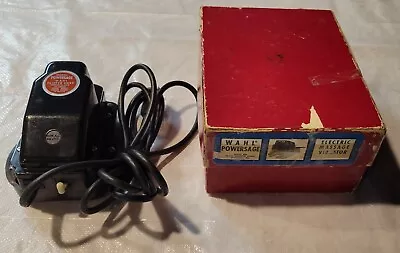 Vintage Wahl Powersage Electric Massager Vibrator W/Box Made In USA • $15.11