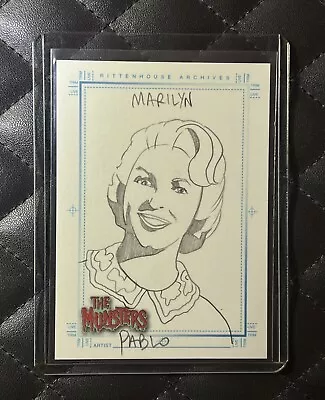 2004 Rittenhouse The Munsters Marilyn Munster Pablo Artist Sketch Card • $0.99