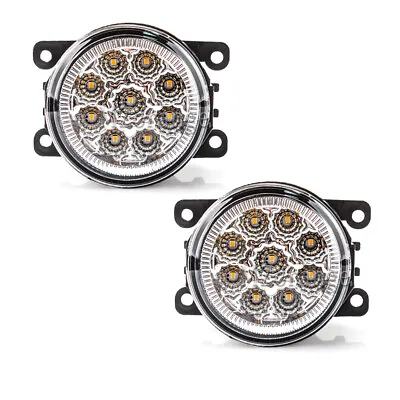 Pair Full LED Fog Light Lamp For Holden Astra Commodore Calais Statesman Caprice • $33.39