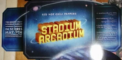 $39.99 • Buy RED HOT CHILI PEPPERS CARDSTOCK POSTER Stadium Arcadium 