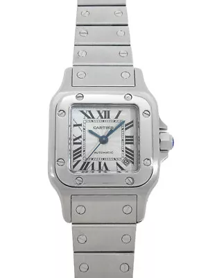 Auth Cartier Watch Santos Galbee Sm W20054d6 2423 Automatic Case:35x24mm F/s • $2692.43