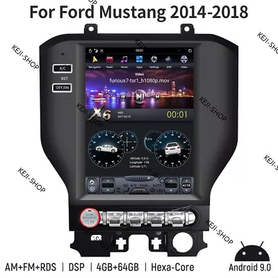 For Ford Mustang 10.4 Hd Gps Navigation System Headunit Radio Tesla Screen 4+64g • $654.44