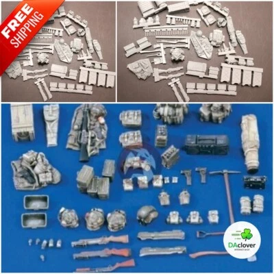 $15.99 • Buy Universal 1/35 US AFV & Vehicle Loading Accessories Vietnam War Resinite Kit