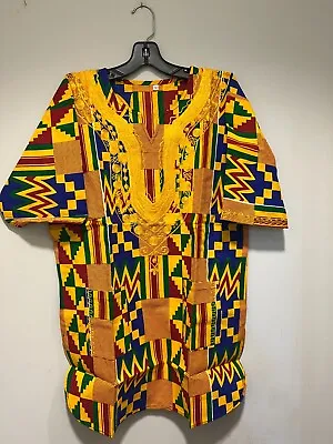 African Clothing For Men-Dashiki M-7X  Kente • $31.99