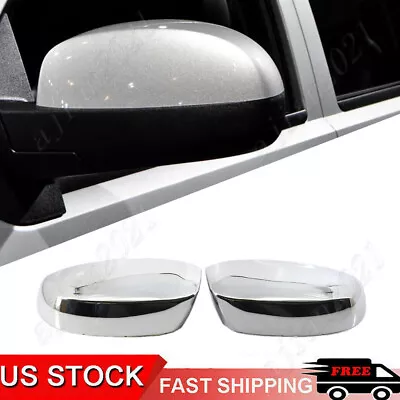 For 2007-2014 Chevy Silverado GMC Sierra Chrome Top Mirror Covers Replacement US • $24.99