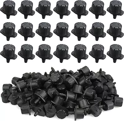 100Pcs Drip Irrigation EmittersAdjustable Irrigation Drippers Sprinklers1/4 In • $10.95