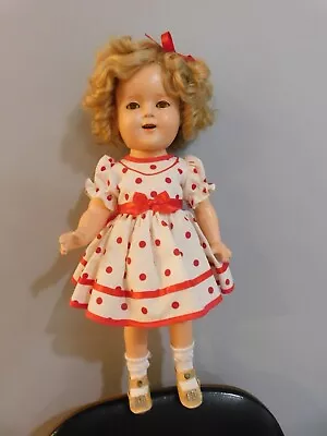 15  Antique Ideal Shirley Temple Doll Composition Vintage Original Clothes Shoes • $95