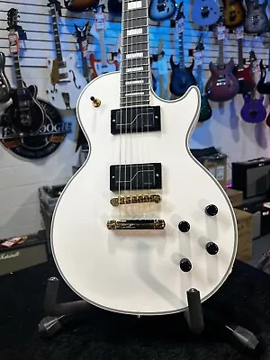 Epiphone Matt Heafy Les Paul Custom Origins Electric Bone White Auth Deal! 247 • $1099