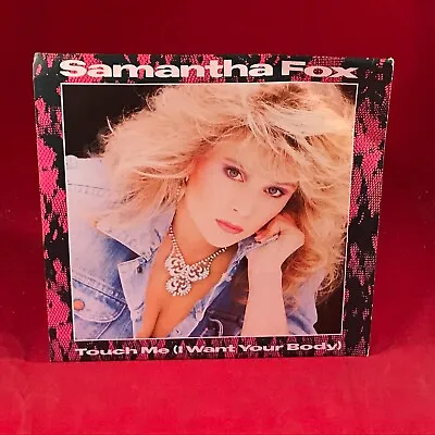 SAMANTHA FOX Touch Me I Want Your Body 1986 UK 7  Vinyl  Single Original Sam  45 • £7.99