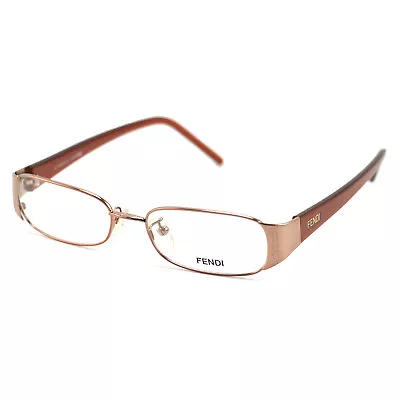 Fendi Women's Eyeglasses F653 749 Bronze 50 16 135 Frames Oval • $29.95