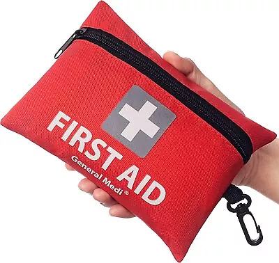 Mini First Aid Kit For  Travel Home Office Vehicle Camping Workplace • £15.49