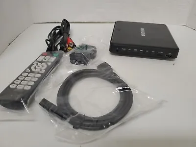 Arafuna HDMI Portable Compact DVD/CD Disc Player Model MD1014B Open Box • $27