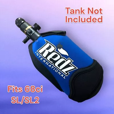 NEW Vintage REDZ Neoprene Blue HPA CF Cover Fits Modern 68ci SL/SL2 Tank • $30