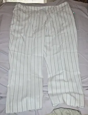 KASPER Vanilla Ice/Black Striped Pants - Women's Size 16 - NWT • $24.50