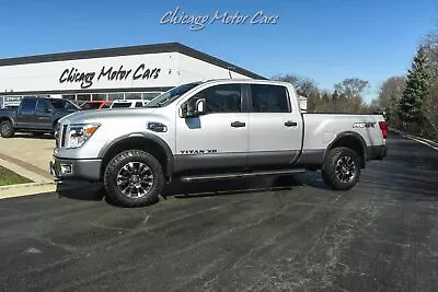 2019 Nissan Titan PRO-4X DIESEL  CREW CAB LEATHER BEDLINER • $31800