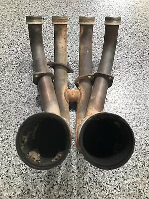 Yamaha R6 Front Exhaust Pipes ( Cut To Accept Race Pipe )  Used OEM Part 2008-16 • $125