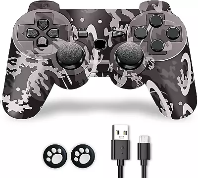 Wireless PS3 Style Game Controller Pad For PC PS3 Xbox 360 Vibration 6-Axis • $21.86