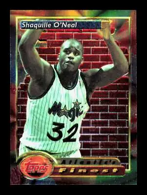 1993-94 Topps Finest Shaquille O'Neal #99 Orlando Magic NM Near Mint • $8.99