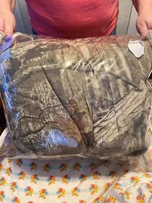 Mossy Oak Camo Twin Comforter And Pillow Case • $25.99