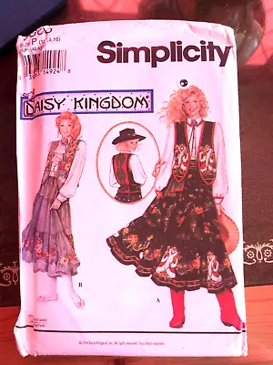 Western Line Dancing Fancy Dress Sewing Pattern NEW &UNCUT Simplicity 8808 Daisy • £7.50