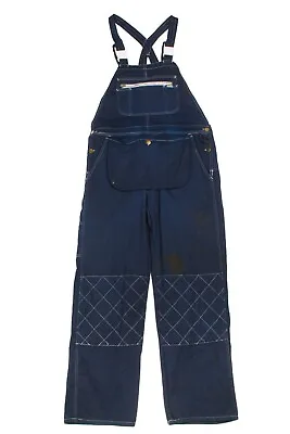 Vintage Workwear Dungarees | 36 X 31 | Overalls Carpenter Work Double Knee AE20 • £34.99