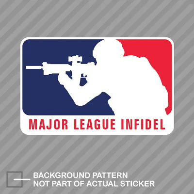 Major League Infidel Sticker Decal Vinyl MLI • $21.96