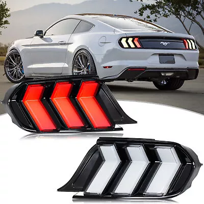LED Tail Lights For Ford Mustang 2015-2023 Sequential Signal 6th Gen Rear Lamps  • $499.99