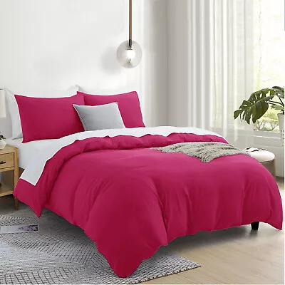 3 Piece Duvet Cover Set 1800 Series Hotel Quality Ultra Soft Cover For Comforter • $24.99