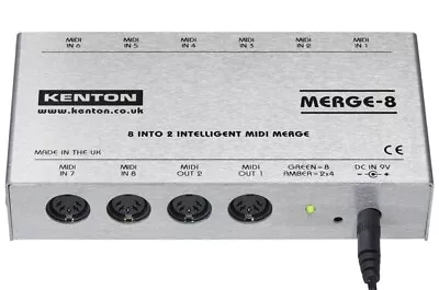 Kenton Electronics Merge-8 8CH MIDI MERGER - NEW • $185