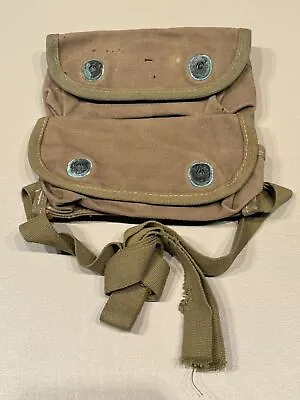 Ww-2 Us Marine Corps Depot 2 Pocket Pouch Carrier   #1 • $45