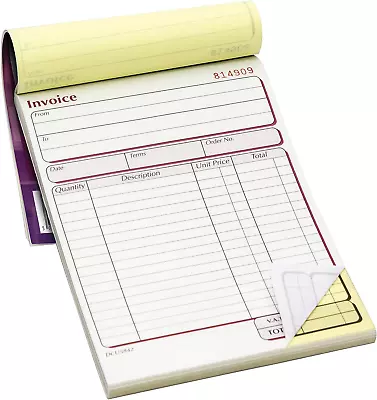 Pukka Pad NCR Duplicate Invoice Book 137 X 203mm • £6.70