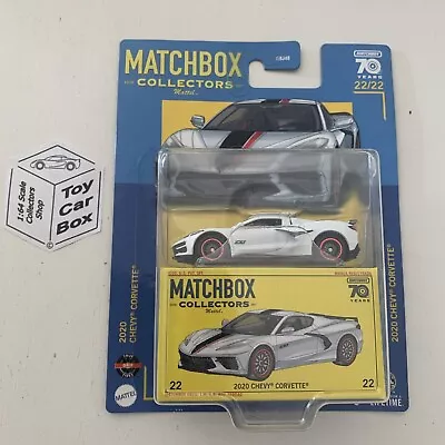2023 MATCHBOX Collectors #22 - 2020 Chevy Corvette (Premium - White) G93 • $9.95