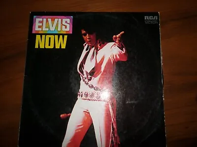 Elvis Presley Original Vinyl Album--elvis Now-1972 Rca-victor Records • $29