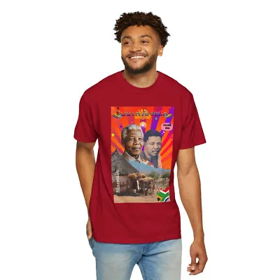 Madiba Men's Graphic Design Nelson Mandela T-shirt • $39