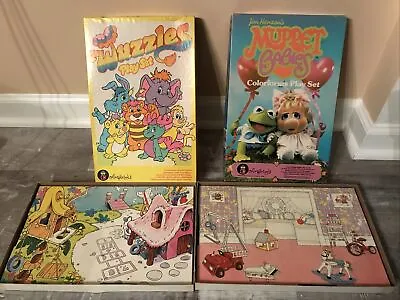 Wuzzles Muppet Babies Play Sets By Colorforms Vintage 1984-85 • $49.98